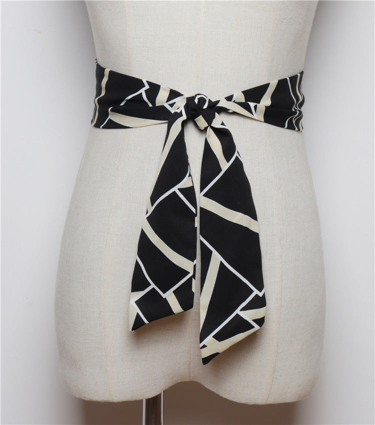 Women's Silk Scarf Belt