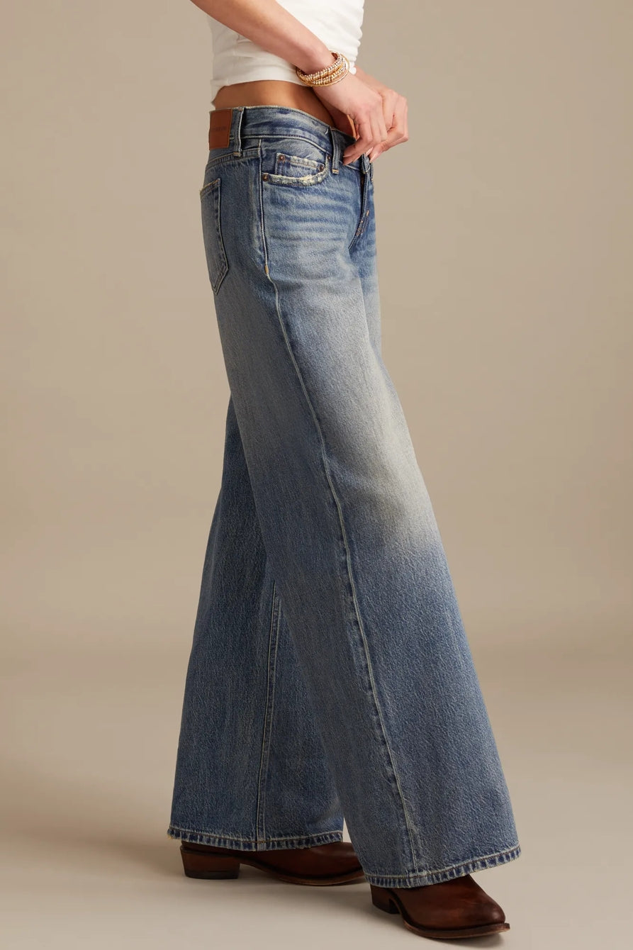 Lucky Brand Super Low-Rise Ultra-Wide Ankle Jeans — Get Low Wash