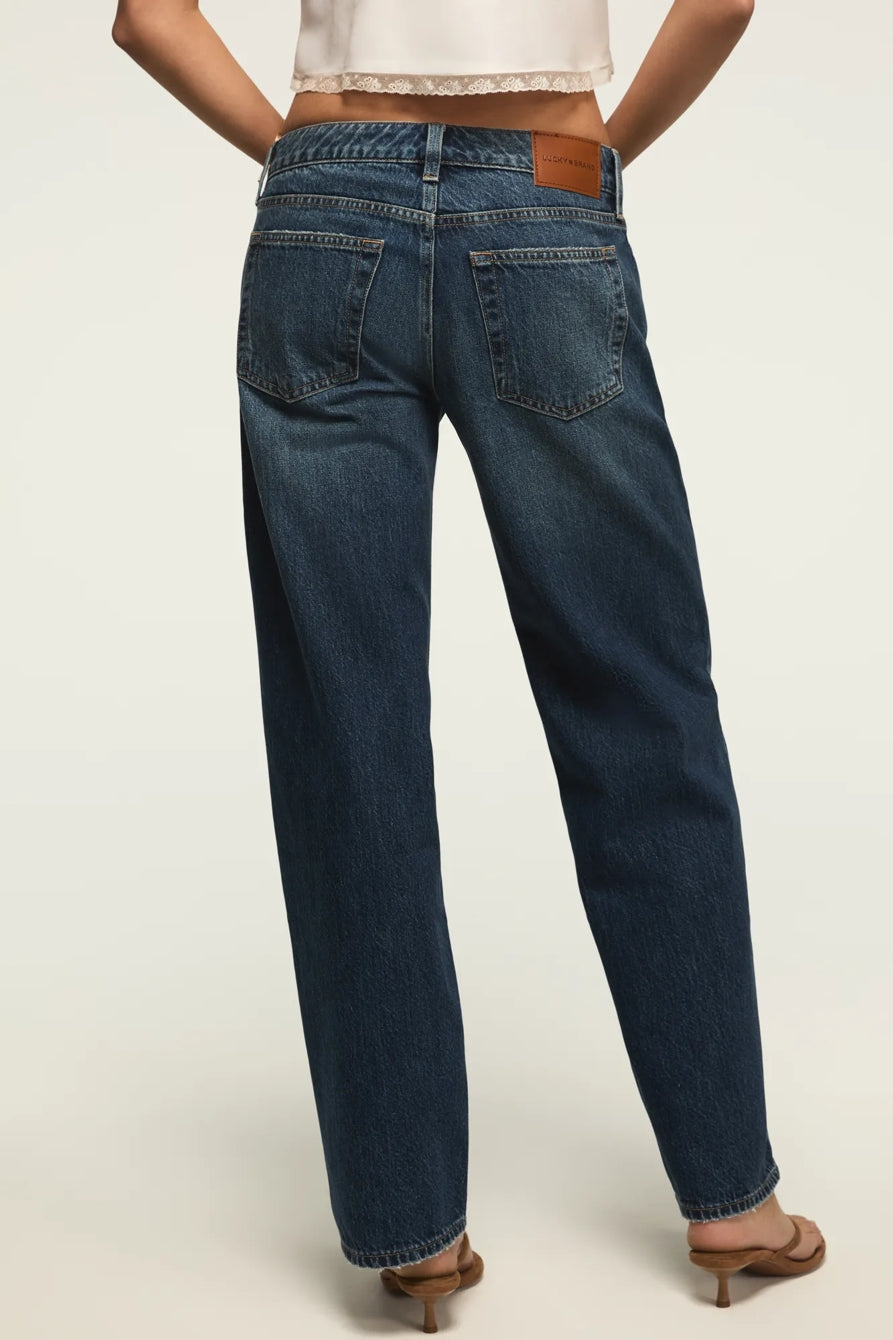 Lucky Brand Baggy Ankle Jeans — No Filter Wash