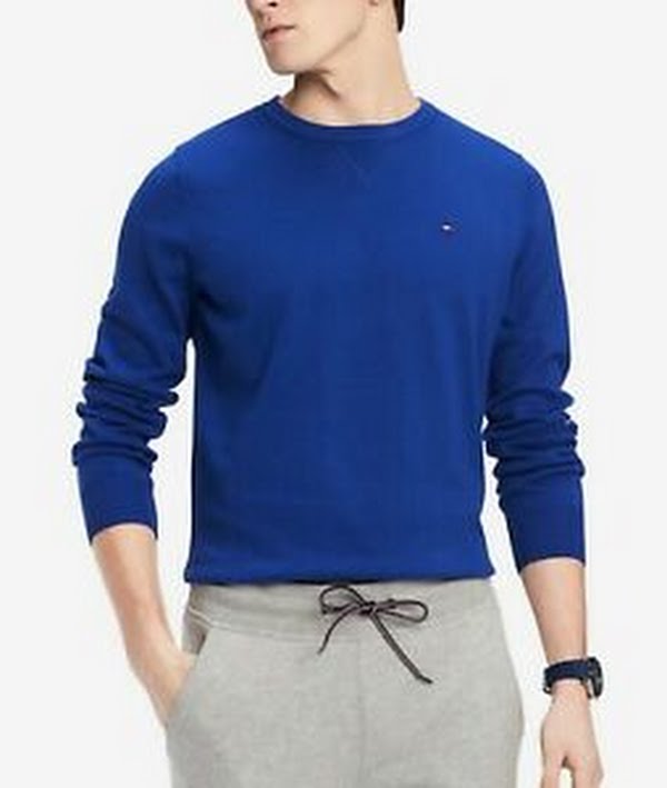 Tommy Hilfiger Men's Signature Crew-Neck Sweater
