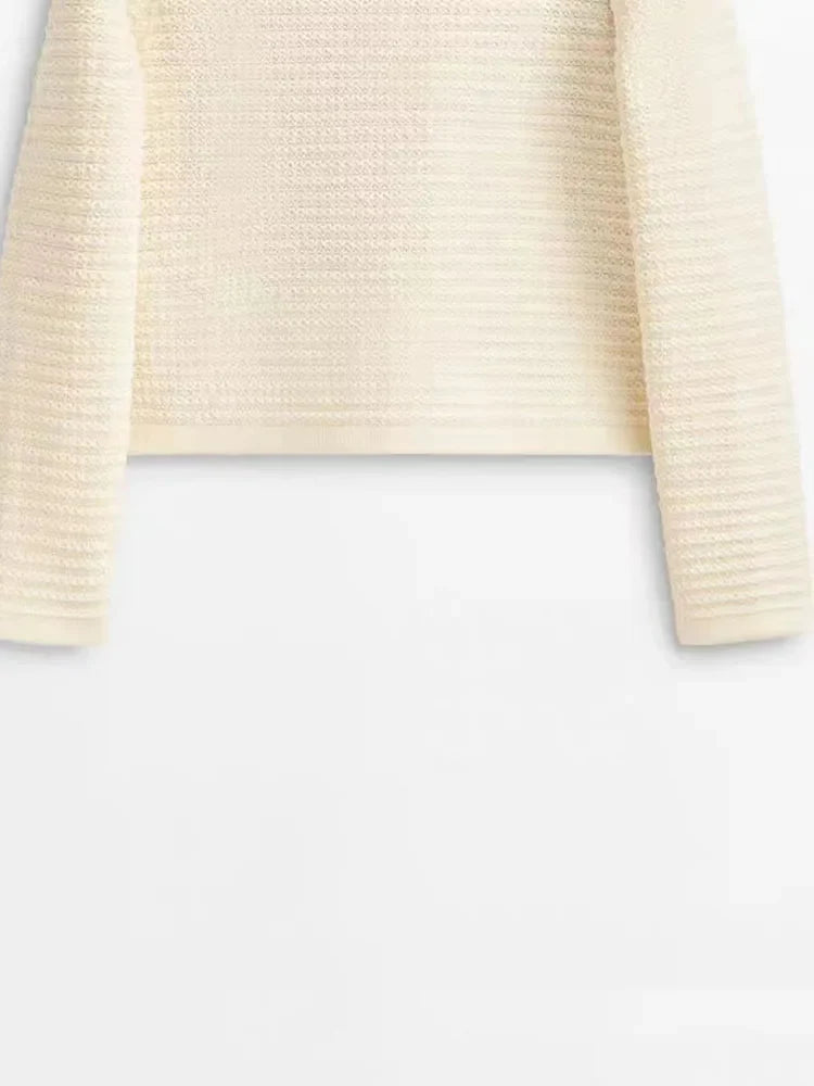 Women's Retro Button Cardigan