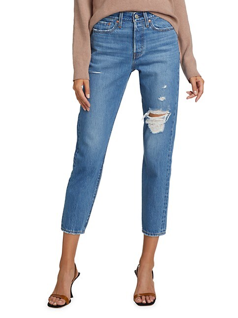 Levi's Women's Wedgie Ripped Jeans