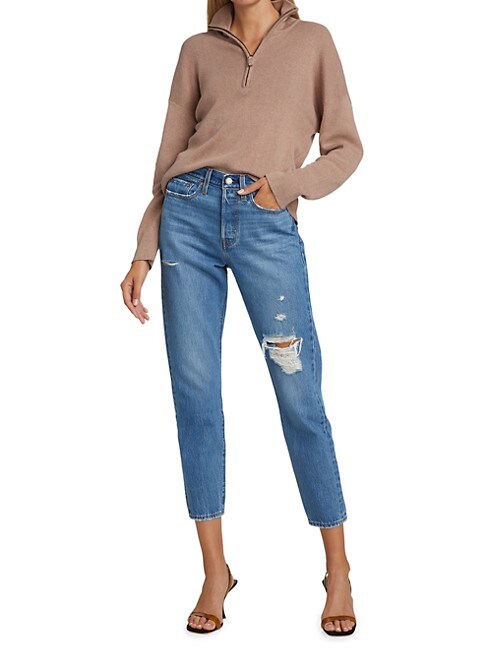 Levi's Women's Wedgie Ripped Jeans
