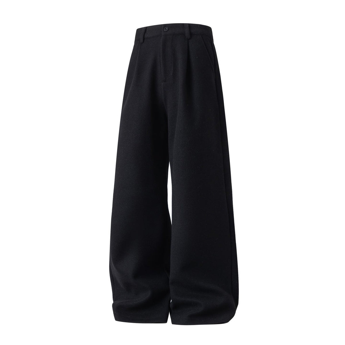 Men's Wool-Blend Pleated Trousers