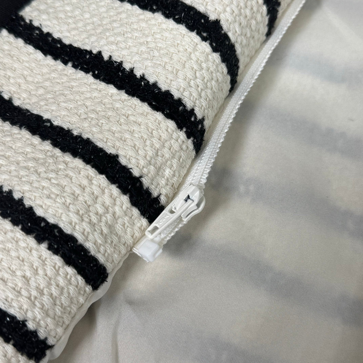 Veronica Beard Foster Dickey Jacket — Ivory/Black, Size 4