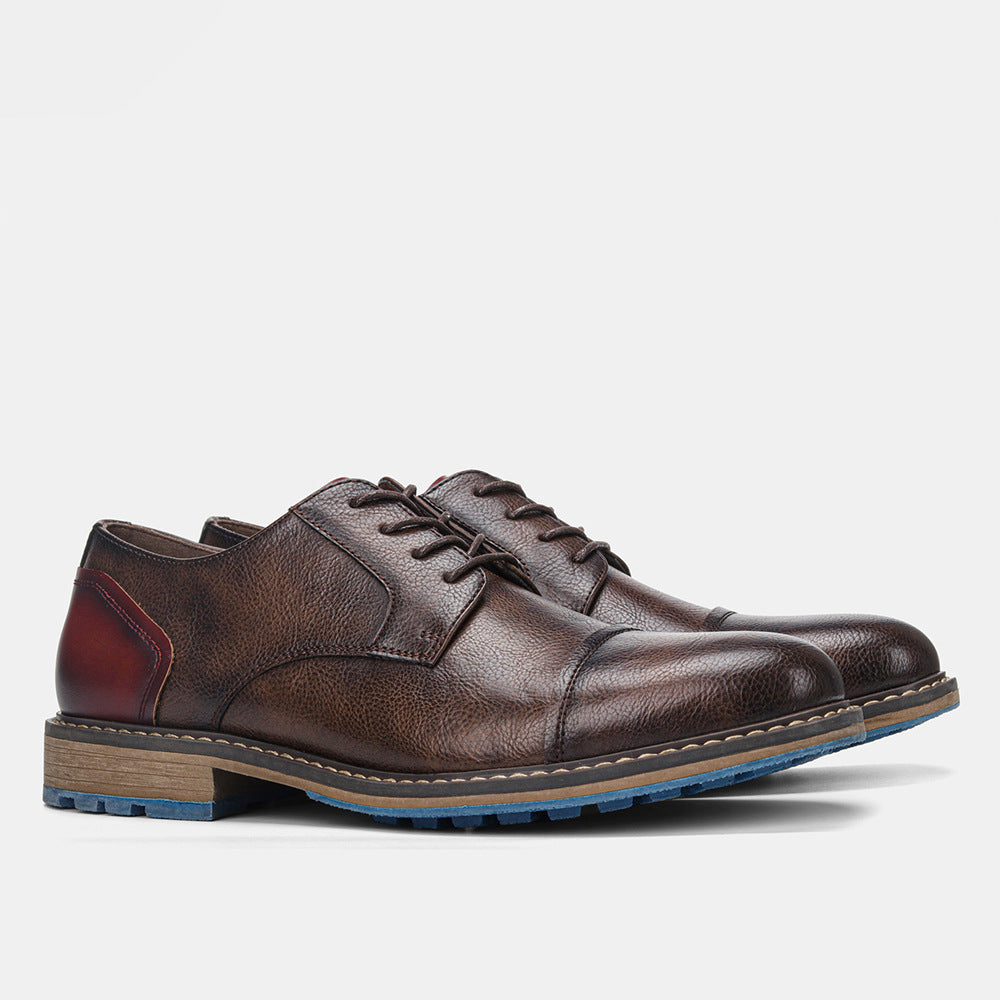 Men's Leather Derby Shoes