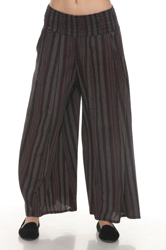 Striped Wide Leg Pants
