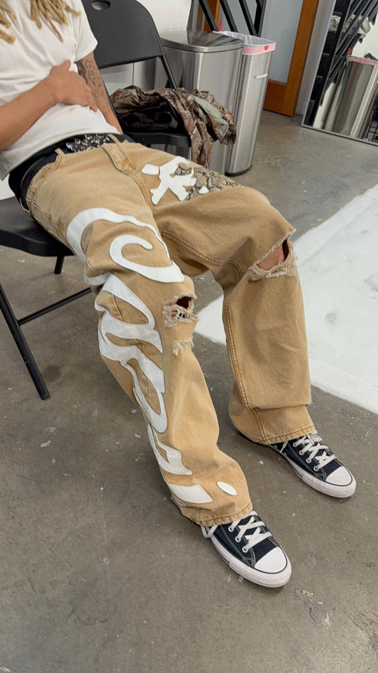 Caprì Leather jeans