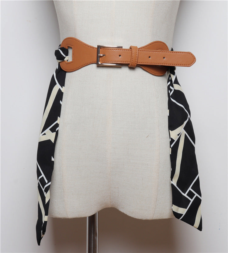 Women's Silk Scarf Belt