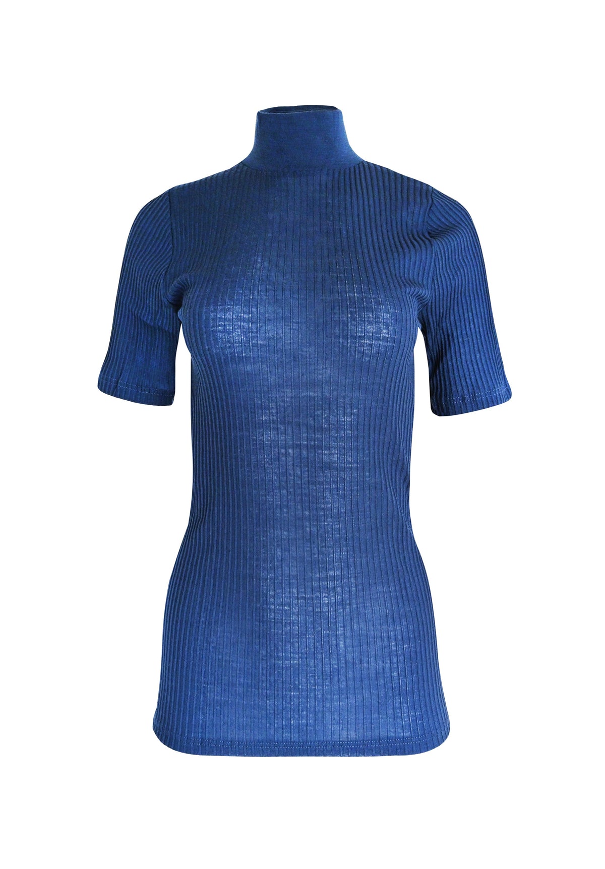 EGI Merino-Blend Short-Sleeve Knit Top (8218)