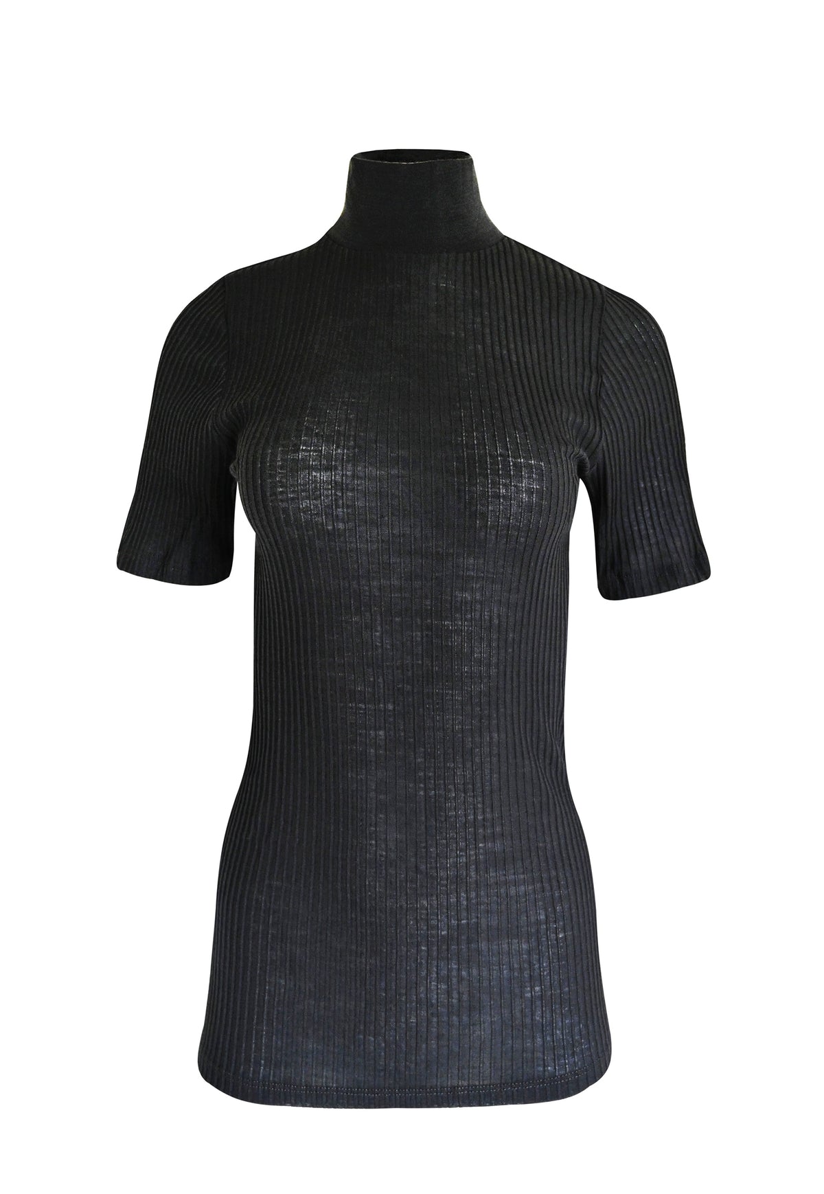 EGI Merino-Blend Short-Sleeve Knit Top (8218)