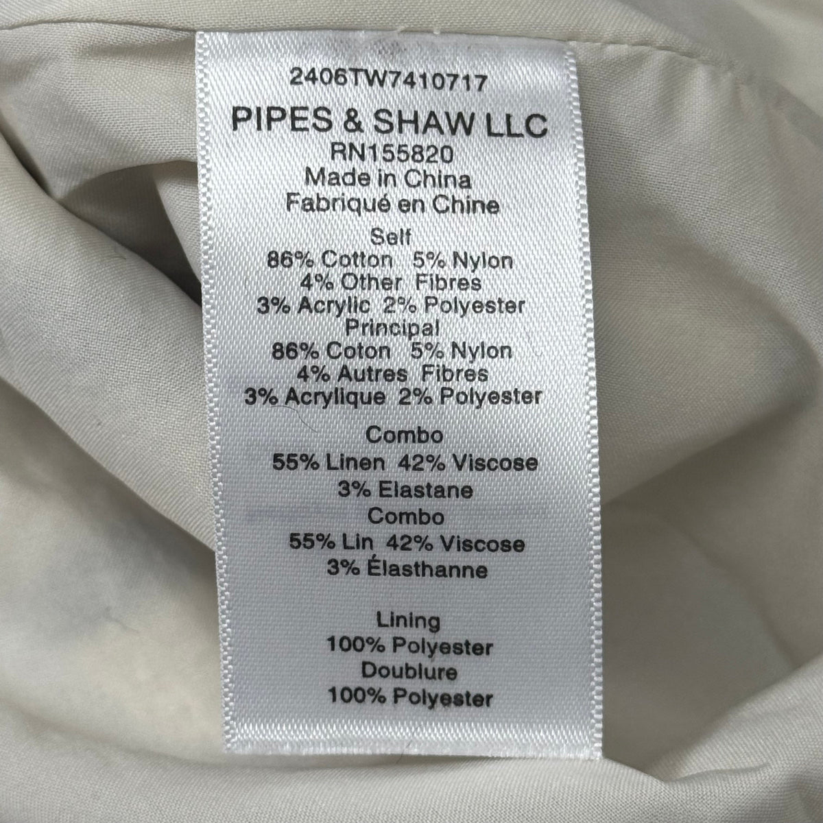 Veronica Beard Foster Dickey Jacket — Ivory/Black, Size 4