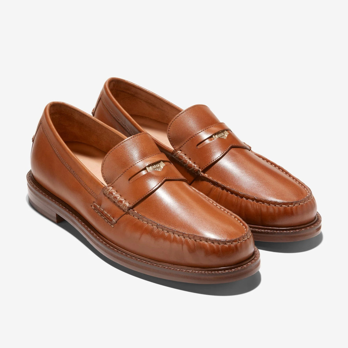 Cole Haan American Classics Penny Loafers — British Tan