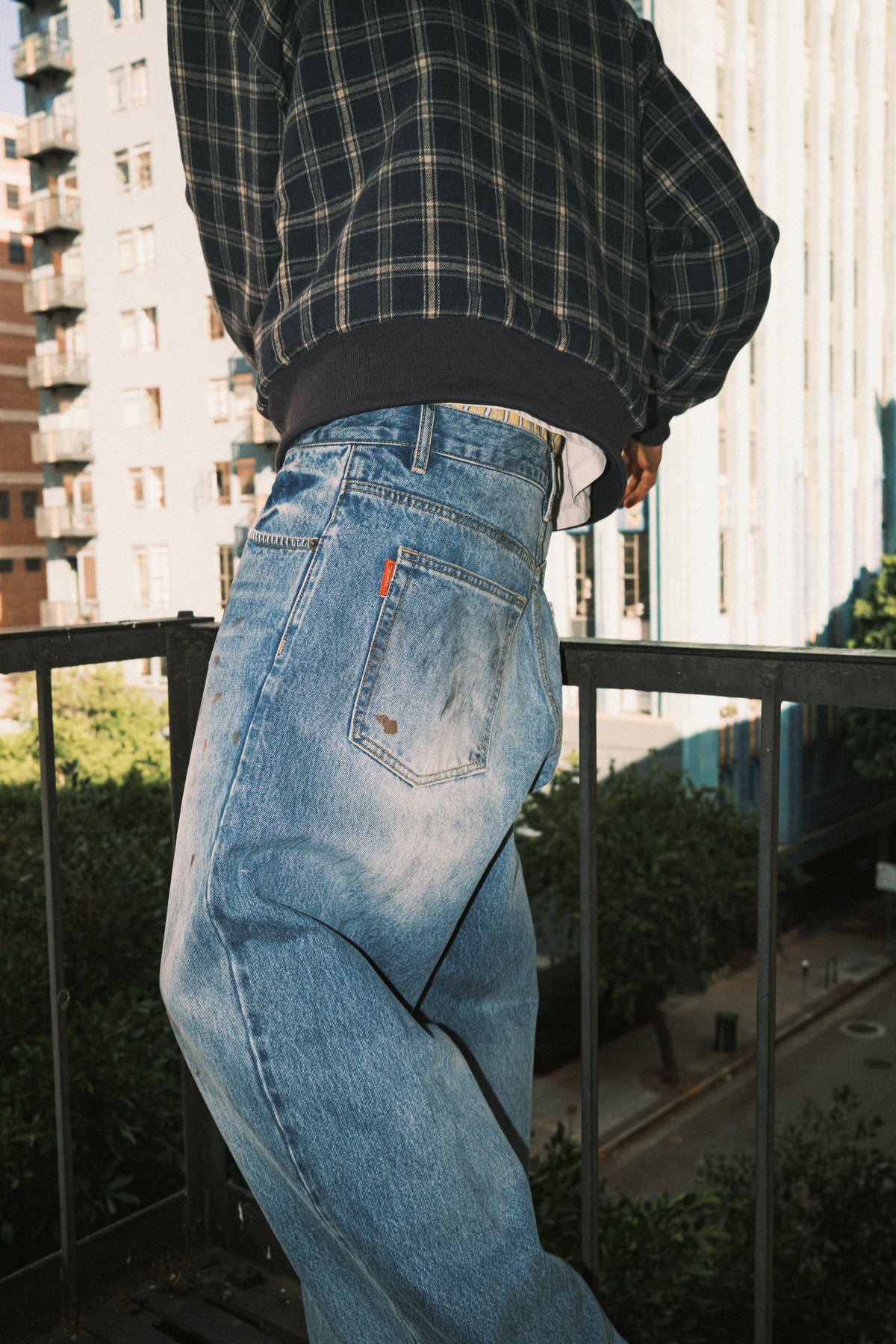 (JAPANESE SELVEDGE) TOPSTITCH DENIM