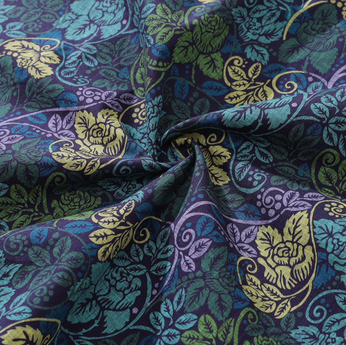 Men's Victorian Roses Cotton Shirt