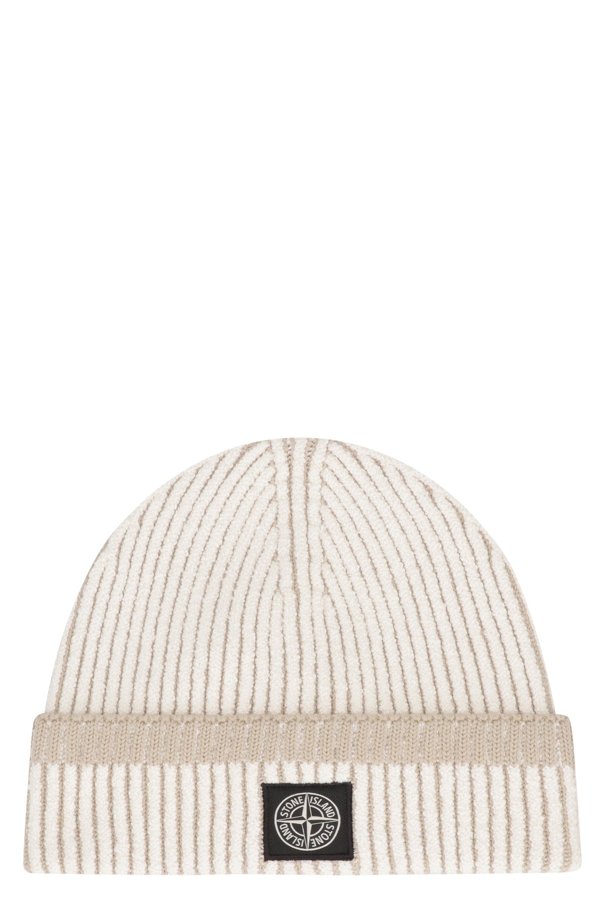 STONE ISLAND Ribbed Knit Hat - Men's