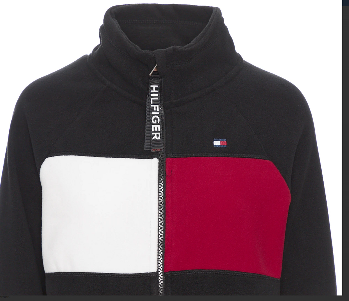 Tommy Hilfiger Sport Plus Size Colorblocked Hooded Jacket