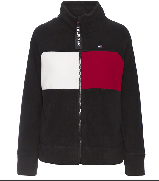 Tommy Hilfiger Sport Plus Size Colorblocked Hooded Jacket