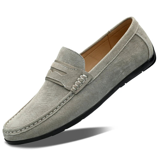 Men's Suede Driving Loafers