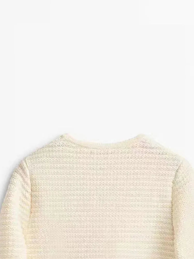 Women's Retro Button Cardigan