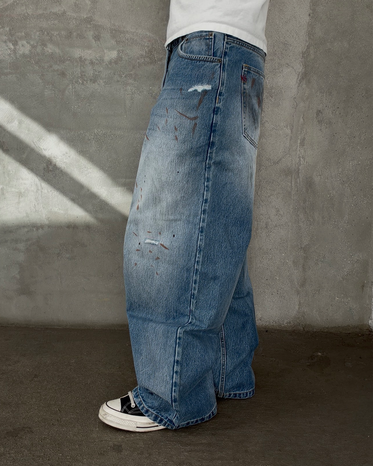(JAPANESE SELVEDGE) TOPSTITCH DENIM