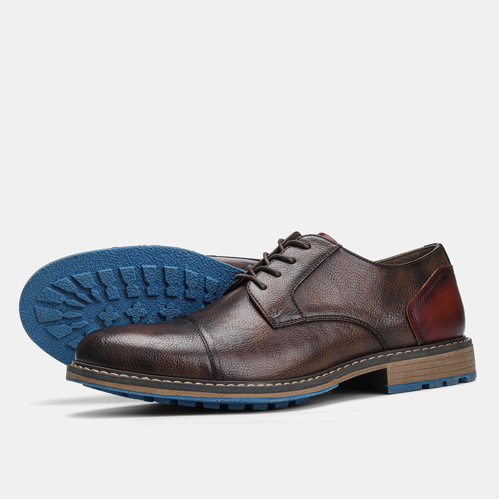 Men's Leather Derby Shoes
