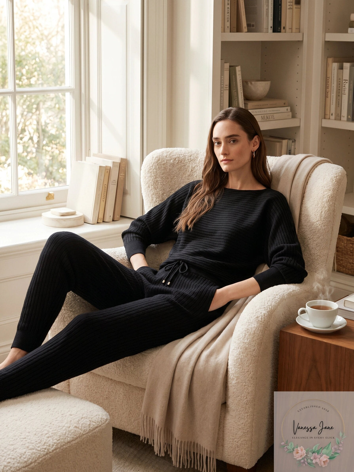 Lauren Ralph Lauren Ribbed Boatneck Sweater