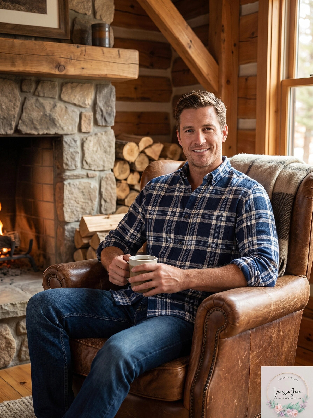 Weatherproof Vintage Brushed Plaid Flannel Shirt