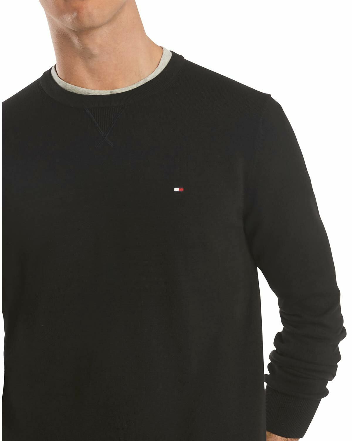 Tommy Hilfiger Men's Signature Crew-Neck Sweater