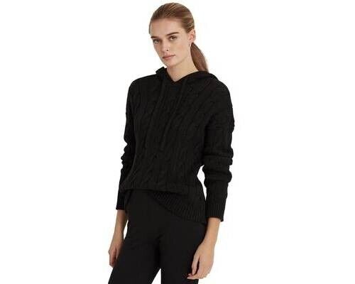 Lauren Ralph Lauren Cable-Knit Cotton Hoodie