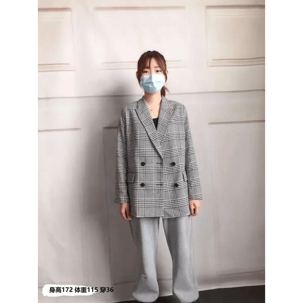 Women's Vintage Oversized Blazer